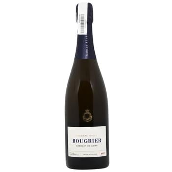 Bougrier Cremant de Loire Premiere Idylle White Brut Sparkling Wine 12% 0.75l - buy, prices for WINETIME - photo 1