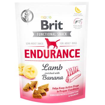 Лакомство Brit Care Endurance с ягненком и бананом для активных собак 150г - купить, цены на Cупермаркет "Харьков" - фото 1