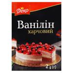 Deco Vanillin 2g