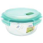 Kitchen Container Round Lid Aquamarine 650ml 1460-34235