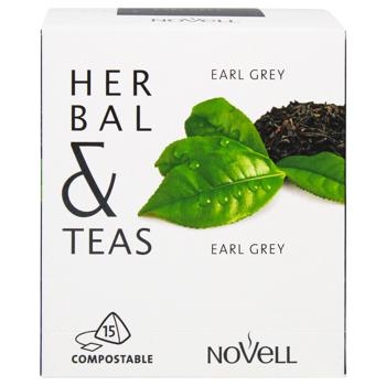 Чай Novell Herbal & Teas Earl Grey 15шт - купить, цены на КОСМОС - фото 3