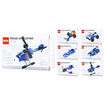 Police Vehicles Construction Set