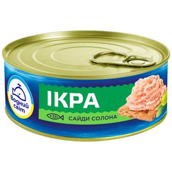 Ікра сайди Водний Світ пробійна 100г - купити, ціни на Епіцентр FOOD - фото 2