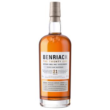 Віскі BenRiach 21 рік 46% 0,7л