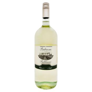 Trebbiano IGT Rubicone Dry White Wine 11% 1.5l - buy, prices for COSMOS - photo 1