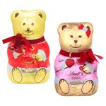 Фигурка шоколадная Lindt Teddy Мишка-девочка молочная 100г