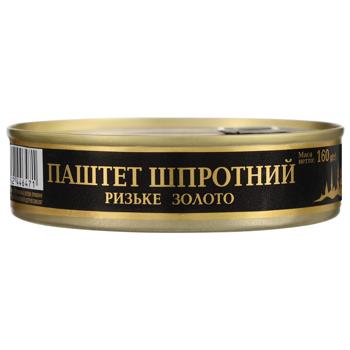 Rizhskoe Zoloto Sprat Pate 160g - buy, prices for Epicentr FOOD - photo 1