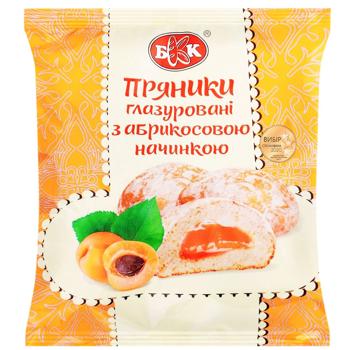 BKK Glazed Gingerbread with Apricot Filling 300g - buy, prices for NOVUS - photo 1
