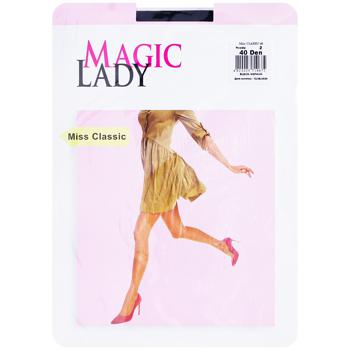 Miss Classic Women's Black Tights 40den s.2 - buy, prices for Auchan - photo 1