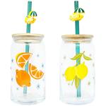 Actuel Jar with Straw 450ml