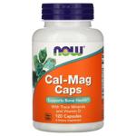 Кальций и магний Now Foods Cal-Mag Caps 120 капсул