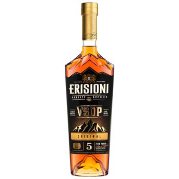 Коньяк України Erisioni VSOP 5 років 40% 0,5л - купити, ціни на Ідеал - фото 1