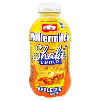 Напій молочний Muller Müllermilch Shake Яблучний пиріг 3,3% 400г