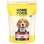 Home Food Dry Food with Duck and Chickpeas for Adult Dogs of Medium and Large Breeds 1.6kg