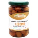 Petruzzelli Leccino Black Olives in Brine 314ml