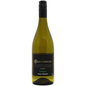 Les Garrigues Sauvignon White Dry Wine 12% 0.75l - buy, prices for Za Raz - photo 1