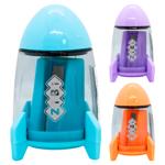 Zibi Spaceship Sharpener with Eraser and Container