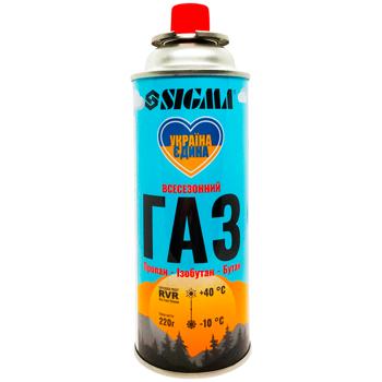 Баллон газовый Sigma 220г - купить, цены на Восторг - фото 1