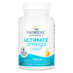 Nordic Naturals Ultimate Omega Lemon Flavored Fish Oil 1280mg 60 softgels