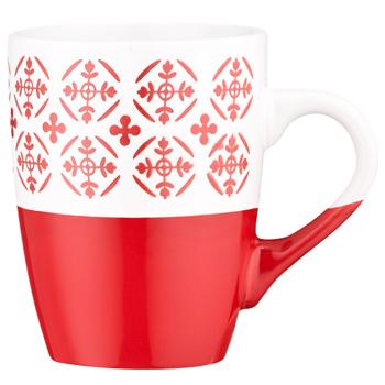 Чашка Ardesto Ornament AR3045R кераміка 320мл - купити, ціни на Восторг - фото 1