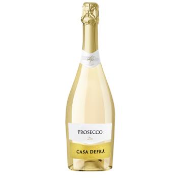 Casa Defra Prosecco Spumante White Brut Sparkling Wine 11% 0.75l - buy, prices for AlcoHub - photo 1