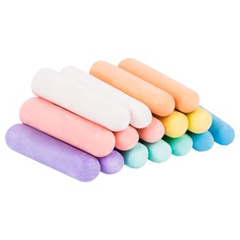 1 Veresnya Jumbo Zoo Land Colored Chalk 16pcs - buy, prices for - photo 2