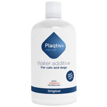 Вода дентальная Plaqtiv+ Water Additive для ухода за полостью рта собак и кошек 500мл - купить, цены на MasterZoo - фото 1