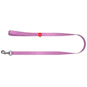 Поводок Waudog Re-cotton хлопковый светоотражающий 3м/20мм фиолетовый - купить, цены на MasterZoo - фото 2