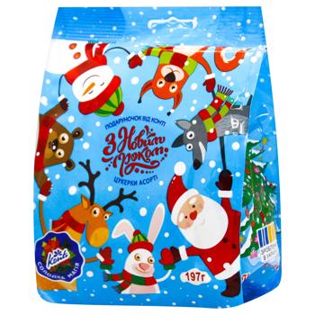 Konti Gift New Year's Sweets Set 197g - buy, prices for Tavria V - photo 3