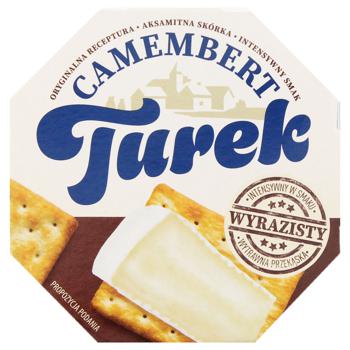 Turek Camembert Cheese with Pronounced Taste 120g - buy, prices for MegaMarket - photo 1