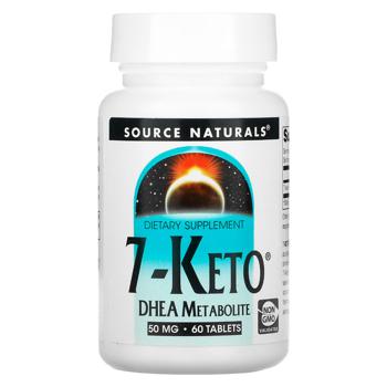 Source Naturals 7-Keto DHEA Metabolite 50mg 60 tablets