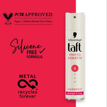 Лак для волос Taft Phyto Keratin 4 250мл - купить, цены на - фото 5