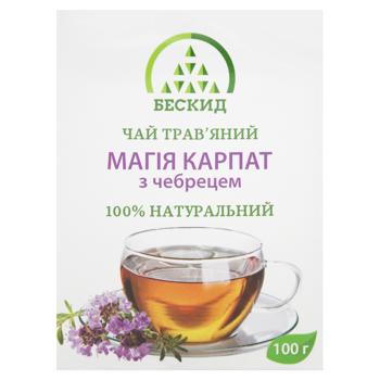 Чай трав'яний Бескид Магія Карпат з чебрецем 100г - купити, ціни на КОСМОС - фото 2