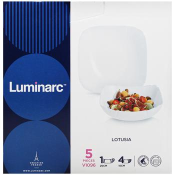 Luminarc Lotusia Salad Bowl Set 5pcs - buy, prices for Auchan - photo 2