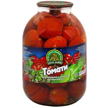 Dary Laniv Dnistrovski Canned Tomatoes 3kg - buy, prices for NOVUS - photo 1
