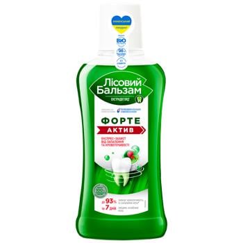 Lisovyi Balzam Forte Active Mouthwash 400ml - buy, prices for Supermarket "Kharkiv" - photo 2