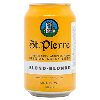 St.Pierre Blonde Beer 6.5% 0.33l - buy, prices for MegaMarket - photo 1