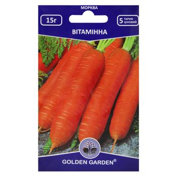 Golden Garden Vitamin Carrot Seeds 15g - buy, prices for - photo 1