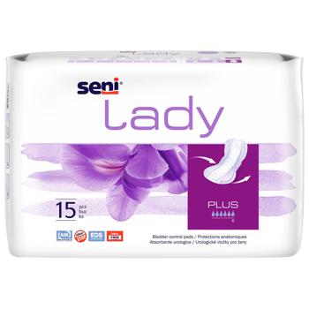 Seni Lady Plus Urological Pads 15pcs - buy, prices for ULTRAMARKET - photo 1