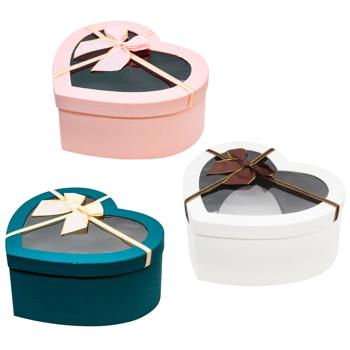 Heart Box with Transparent Lid 56301-3 - buy, prices for ULTRAMARKET - photo 1