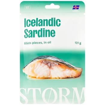 Storm Icelandic Sardine Fillets in Oil 101g