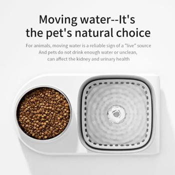 Lapka Pet 2 в 1 поїлка-фонтан з годівницею для котів - купити, ціни на MasterZoo - фото 5