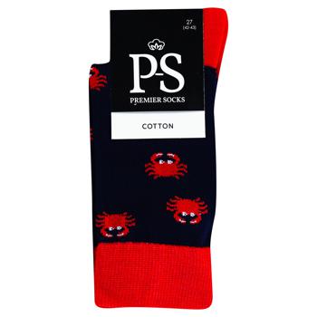 Шкарпетки Premier Socks чоловічі високі з малюнком бавовна р.25-29 - купити, ціни на ЕКО Маркет - фото 3