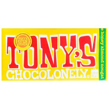 Tony's Milk Chocolate with Nougat 180g