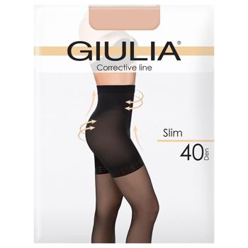 Giulia Slim 40 Den Daino Women's Tights Size 5