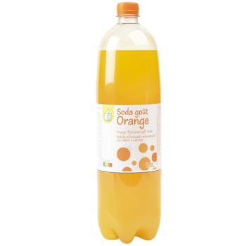 Напій газований Auchan Orange 1,5л