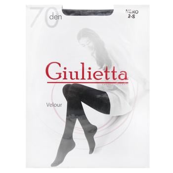 Колготки Giulietta Velour 70ден Nero-2 - купити, ціни на NOVUS - фото 1