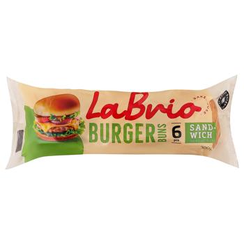 Булочка бутербродная La Brio Burger 50г*6шт