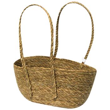 Natural Oval Basket 40*23*53cm - buy, prices for ULTRAMARKET - photo 3