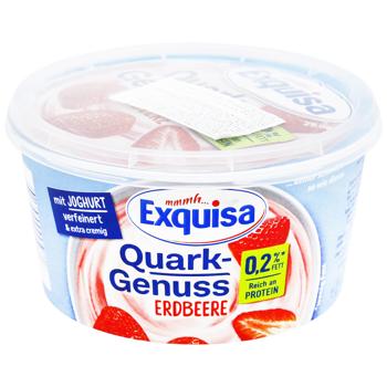 Exquisa Strawberry Curd Dessert 0.2% 500g